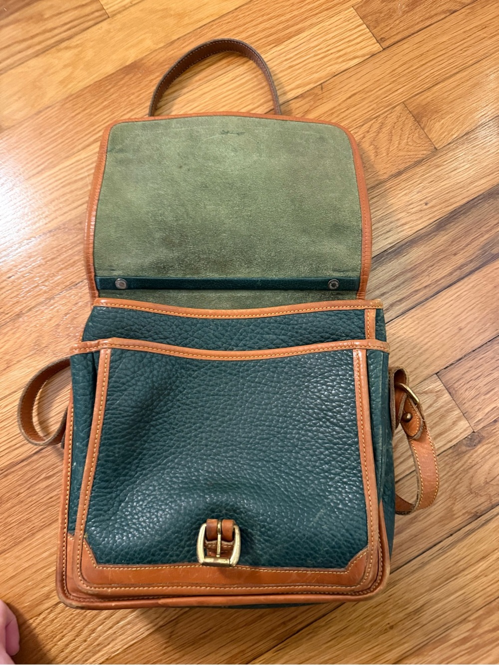 Vintage Dooney & Bourke green bag - Picture 7 of 12